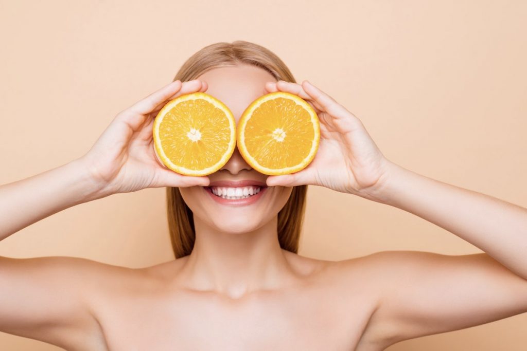 vitamin C is benificial to skin care
